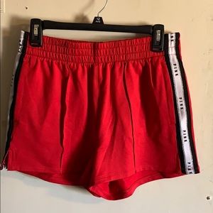 Medium red Victoria’s Secret Pink athletic shorts